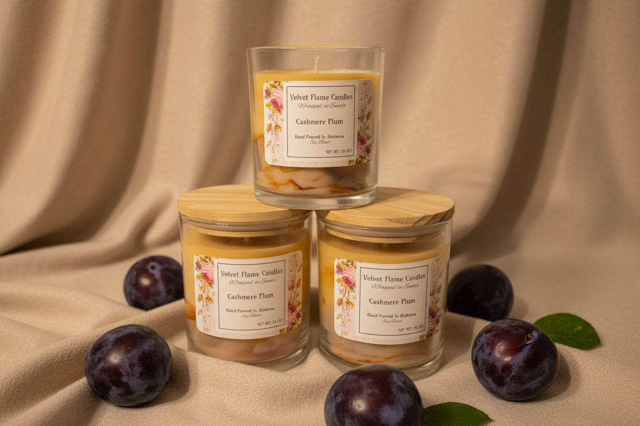Cashmere Plum 14oz Candle