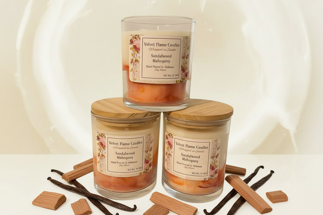 Sandalwood Mahogany 14oz Candle