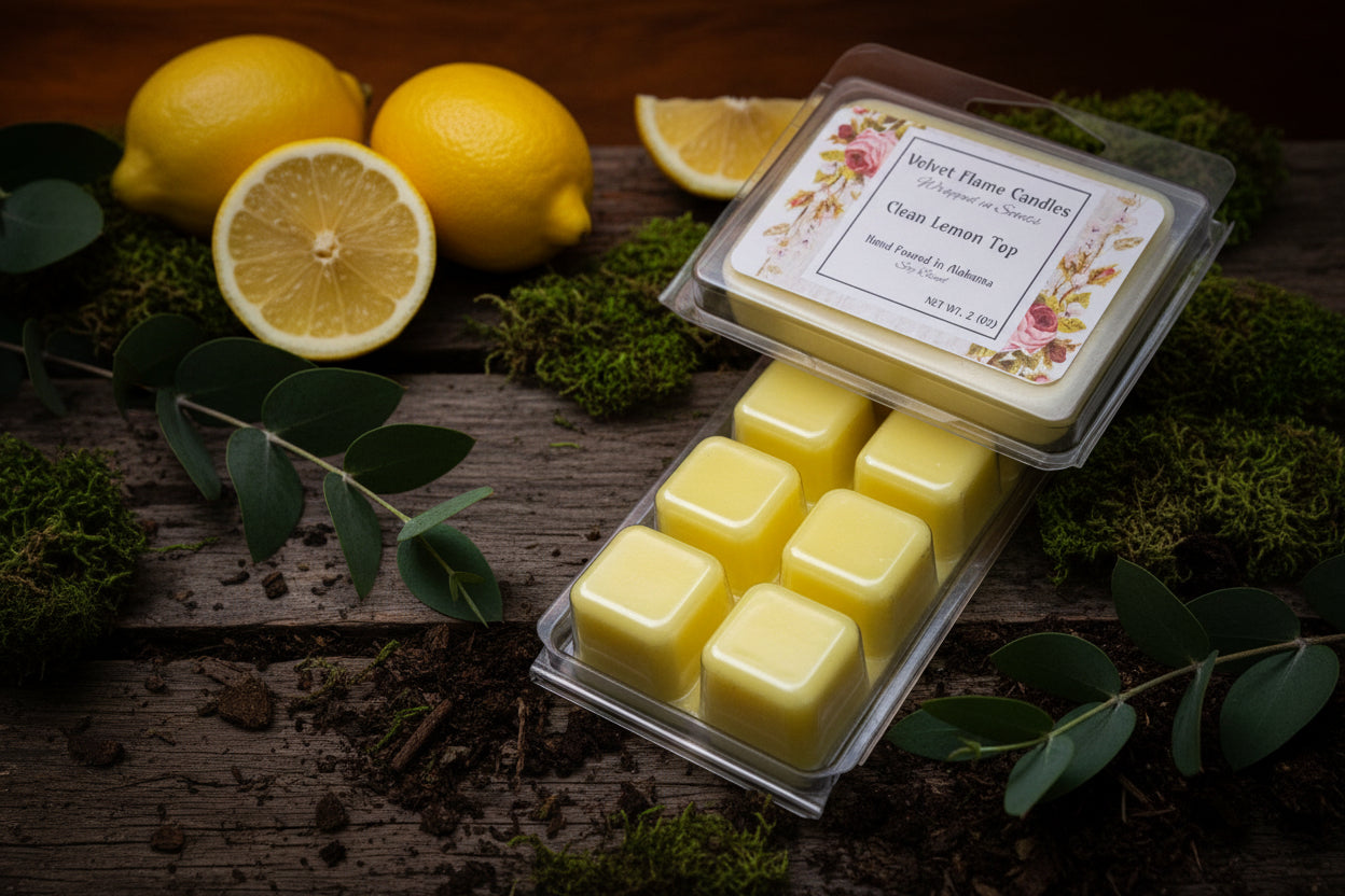 Clean Lemon Top Wax Melt