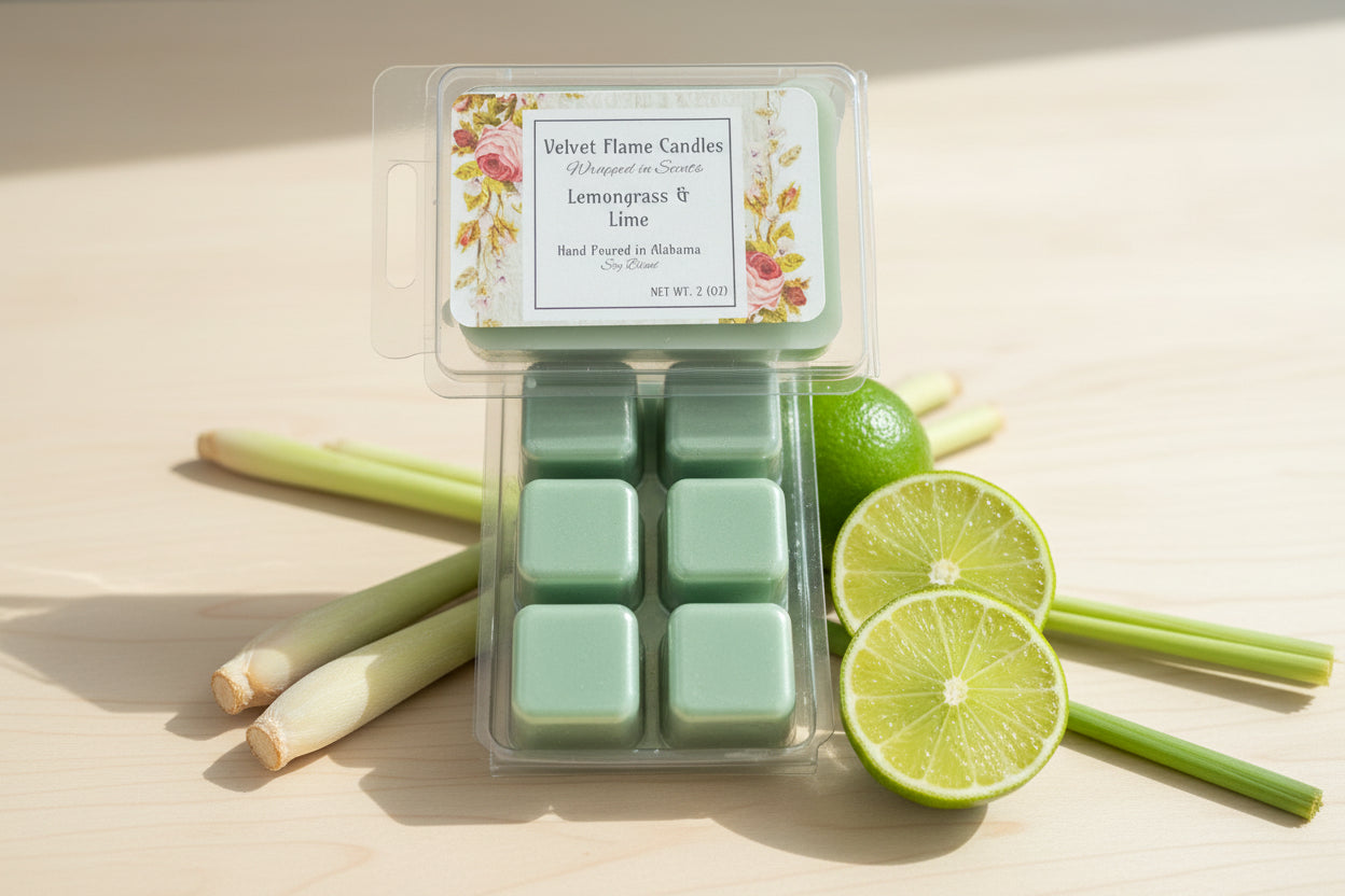 Lemongrass and Lime Wax Melt